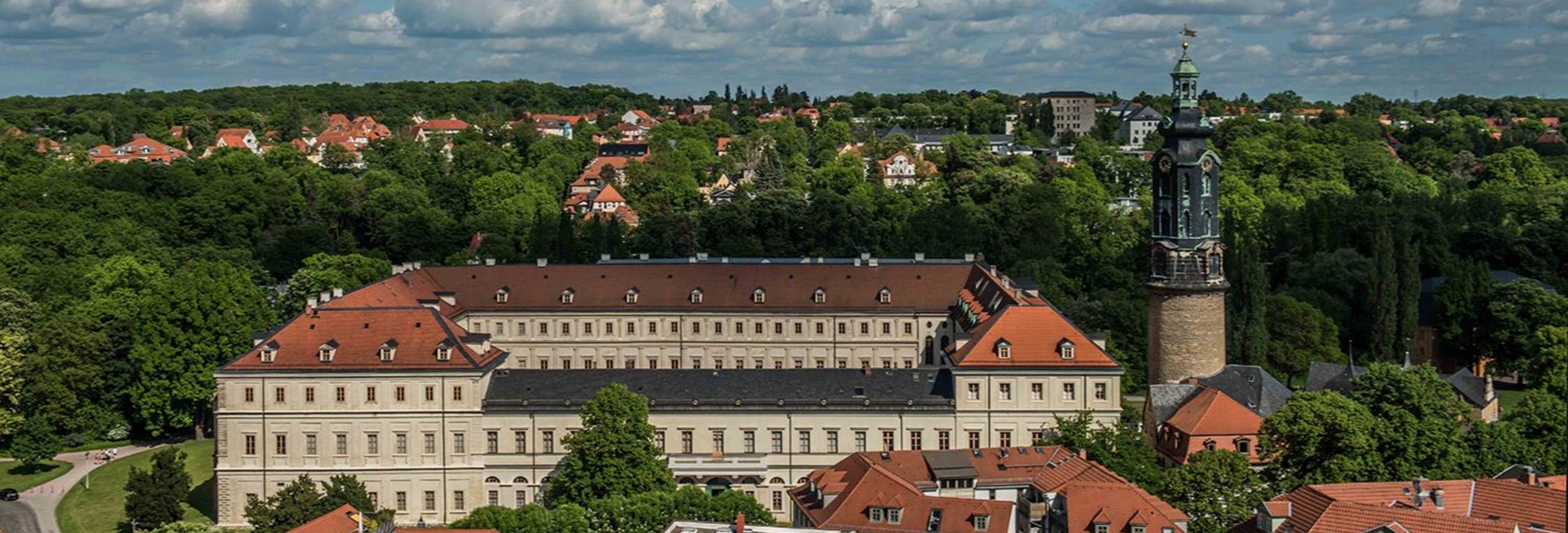 Blick auf das Weimarer Stadtschloss